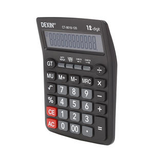 Calculadora de Escritorio Dexin de 12 Dígitos CT-9018-120 de Doble Alimentación para Uso Comercial, Financiero y Contable - Product Image 2