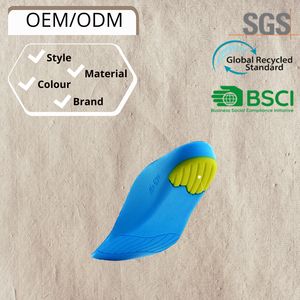 Almohadilla completa para pies para niños, protectores de talón de tela antideslizante, plantilla ortopédica para arco de Pu, plantilla para zapatos de pie para fascitis Plantar - Product Image 4