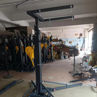 Soporte de Manivela de 2 Brazos para Line Array, Soporte de Manivela de Alta Resistencia, Soporte de Manivela para Truss, Soporte de Manivela Profesional