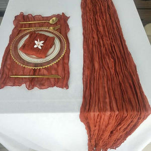 Camino de Mesa de Gasa Tejida con Relieve, Elegancia, 10 Pies, Tamaño Personalizable - Product Image 3