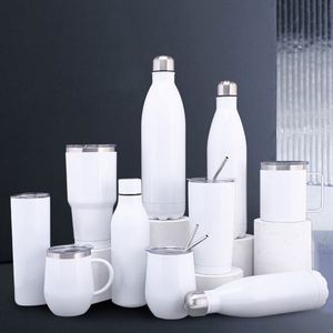 Wholesale Custom logo <b>Blank</b> Heat Sublimation <b>Water</b> Cup Printed Logo Sport Drink <b>Bottle</b> Stainless Steel Insulated <b>Water</b> <b>Bottles</b> - Product Image 2