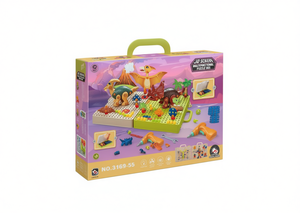 Lepin – ensemble de jouets de puzzle dinosaure, Kit de construction à vis 3D pour enfants de 5 à 7 ans, jouet éducatif en plastique unisexe, modèle n° 3169 55 - Product Image 1