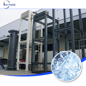 Ventes directes d'usine Icemedal de machines à glace en tubes à ammoniac commerciales avec une production quotidienne de 50, 60, 80 <span class=keywords><strong>et</strong></span> 100 tonnes. - Product Image 3