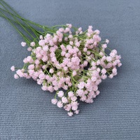 Décoration de fête de mariage à domicile, 108 têtes de fleurs de gypsophile, fleurs de gypsophile au toucher réel, fleurs artificielles de gypsophile
