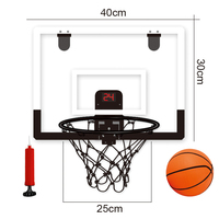 Timing Score Light Transparent Basketball Board Suspendu Double Basketball Board Shooting Basketball Stand Hoop