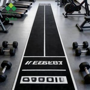 Revêtement de sol de salle de sport intérieur/extérieur, gazon <span class=keywords><strong>synthétique</strong></span> de haute qualité, multicolores, gazon artificiel personnalisé pour le fitness - Product Image 5