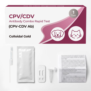 Prueba Rápida Combinada <span class=keywords><strong>de</strong></span> Anticuerpos CPV CDV para Perros, Parvovirus, Distemper, <span class=keywords><strong>Vacuna</strong></span>, Comprobación del Título <span class=keywords><strong>de</strong></span> Inmunidad, Semicuantitativa, 10 Minutos, Kit Veterinario - Product Image 4