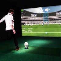 Simulateur de football numérique SQactivaPlay, réalité virtuelle, jeu de projection interactif en salle, sport, adultes, enfants, parc d'attractions