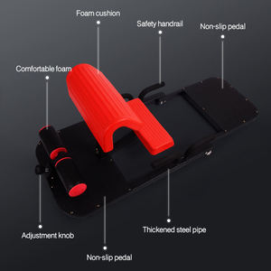 Máquina de Sentadillas Sissy-Squat Multifuncional 3 en 1, Banco de Entrenamiento para Sentadillas Profundas, Extensiones de Piernas y Entrenamiento de Abdominales, Gimnasio en Casa - Product Image 3
