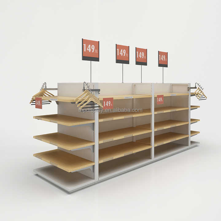 Customized Uniqlo Furniture - Gold Clothing Display Stands
