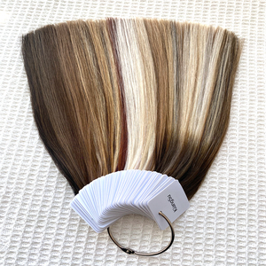 Campioni di Colore per Capelli Vergini Umani al 100% 2026 - Campioni di Prova per Saloni di Parrucchieri - <span class=keywords><strong>Solo</strong></span> Capelli Cinesi di Colore Scuro - Product Image 5