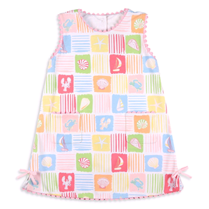 GLP3788 Conjunto de Ropa para Niña, Diseño Personalizado, Color Rosa y Azul, Estilo Otoñal, Venta al por Mayor, Ropa Infantil sin Mangas - Product Image 3