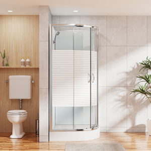 Cabina <span class=keywords><strong>de</strong></span> <span class=keywords><strong>ducha</strong></span> <span class=keywords><strong>de</strong></span> vidrio <span class=keywords><strong>con</strong></span> puerta corredera moderna <span class=keywords><strong>de</strong></span> 6mm <span class=keywords><strong>de</strong></span> grosor <span class=keywords><strong>con</strong></span> panel pintado blanco para baño y salas <span class=keywords><strong>de</strong></span> vapor - Product Image 2