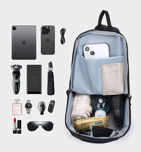 Sac de sport RUIQUWIN personnalisé avec logo, unisexe, léger, imperméable, grande capacité, réglable, bandoulière antivol, sac de poitrine - Product Image 4