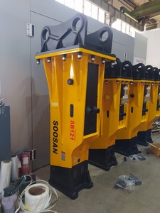 Moteur de boîtier de brise-roche hydraulique SOOSAN de qualité pour excavatrices de 28-35 tonnes, diamètre de burin de 155 mm, types de burins multiples 1 - Product Image 2
