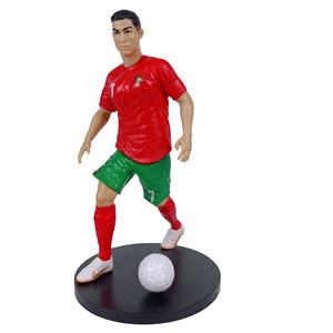 Modellino in PVC di Calciatore OEM per Coppa del Mondo, Statuetta in PVC Stampata a Iniezione, Ornamento Personalizzato di Giocatore di Calcio in PVC - Product Image 5
