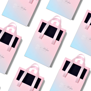 Boîte à bijoux en papier avec <span class=keywords><strong>tiroir</strong></span> coulissant rose personnalisé, emballage en papier, boîte à bijoux en papier avec poignée - Product Image 1