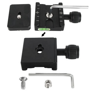 Équipement photographique Bexin, plaque de fixation rapide pour <span class=keywords><strong>appareil</strong></span> <span class=keywords><strong>photo</strong></span> reflex numérique 50 mm, pince pour tête de rotule d'<span class=keywords><strong>appareil</strong></span> <span class=keywords><strong>photo</strong></span>, pince pour plaque Arca-Swiss 38 mm - Product Image 3