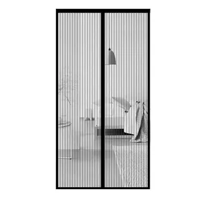 Magnetic Screen Door - Self Sealing, Heavy Duty, Hands Free Mesh Partition Keeps Bugs Out