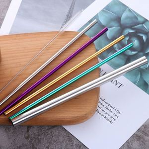 Wholesale Stainless Steel 304 <b>Drinking</b> Set Travel Metal With Case Portable <b>Straw</b> - Product Image 5