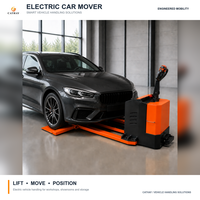 CATHAYLIFT Déplaceur de Voitures Électrique 2500KG, Chariot de Manutention Entièrement Électrique Alimenté par Batterie pour Showroom Automobile