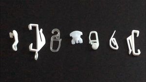 <strong>Curtain</strong> <strong>Hooks</strong> Hanging <strong>Tie</strong> <strong>Back</strong> Pins Eyelet Clips Rings Header Tape Gliders Pencil Pleat Window Shower <strong>Curtain</strong> <strong>Hook</strong> - Product Image 3