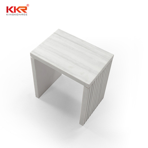 Solid Surface <strong>Bathroom</strong> <strong>Stool</strong> Hotel &amp; Villa Custom Furniture - Product Image 6