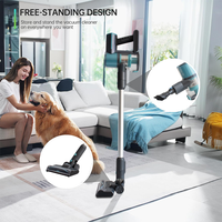 Aspirateur sans fil 2026, aspirateur à main portable avec une puissante aspiration, aspirateur rechargeable pour la maison, les sols en bois dur