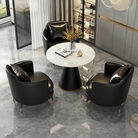 Ensemble canapé simple et table basse pour hôtel, réception, réunion et bureau, table de négociation pour bureau de vente