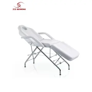 BEIMENG SPA Salão De Beleza Cama de Massagem Ajustável Cadeira de Tatuagem com a Cor Branca Móveis Cama de Massagem Profissional Portátil
