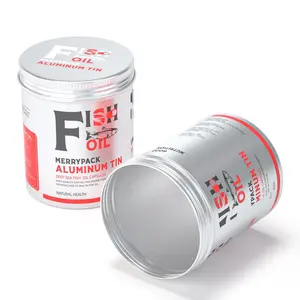 500ml 16oz aluminium box medicine containers pill capsule packaging aluminum capsule tin