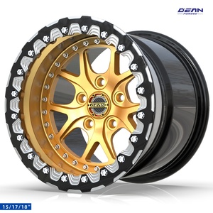 Dean rt010 2-Mảnh Giả Mạo Bánh Xe Đua 15 17 18 Inch Bead Khóa Tùy Chỉnh Bánh Xe 6061-T6 Surround Lắp Ráp Cho GT-R Huracan Bánh Xe - Product Image 6