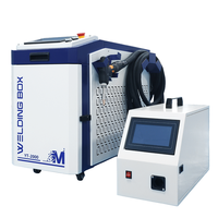 Soudeuse laser portable 2000W refroidie par eau pour la fabrication de tôles métalliques