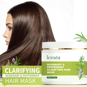 Traitement capillaire à la menthe et au romarin Icesea pour réparer les cheveux abîmés - Product Image 1