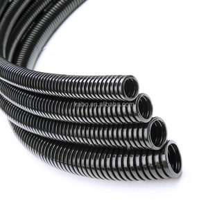 Tuyau flexible en PP ondulé CE, résistant aux hautes températures, pour câbles électriques et faisceaux automobiles - Product Image 1
