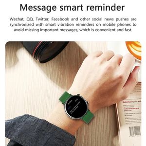 Lemfo-montre connectée HAMTOD GW33 <span class=keywords><strong>SE</strong></span>, Smartwatch, moniteur d'activité physique, avec écran TFT 1.28 pouce, pour Android, prix d'usine, pour hommes et femmes - Product Image 4