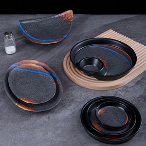 Plato de Melamina Creativo de Forma Irregular para Restaurante, Barbacoa, Hot Pot, Guarniciones, Servir en Fiestas - Product Image 2