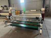 Machine de transfert thermique à rouleaux industrielle de 800 mm avec revêtement en téflon pour l'impression professionnelle de vêtements de sport