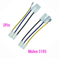 Câble OEM/ODM 22/24/26Awg avec connecteur Molex 5195 3.96mm à 6 broches, faisceau de câblage préassemblé pour câblage interne d'instrument