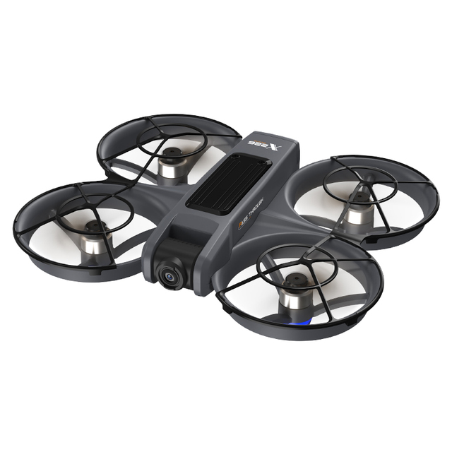 X226VR Screen-Controlled 3.2-Inch Screen Foldable Drone 4K Dual Camera VR Mode GPS Positioning Brushless RC Quadcopter Adults