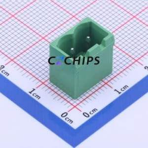 OQ0254510000G Wire-to-Board Pin Header Bent Lead Through Hole,P=5.08mm Connector 1x2P 5.08mm Right Angle Insert 2P - Product Image 1