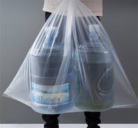 Bolsa de Plástico Plana Transparente Barata al por Mayor de Fábrica Guangzhou Lefeng, Bolsa de Polietileno Personalizada con Parte Superior Abierta para Empacar Mariscos