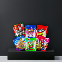Sachet Mylar Personnalisé Imprimé Anti-Odeur Résistant aux Enfants, Qualité Alimentaire, Ziplock, Doypack, Formats 3.5g 7g 14g – Vente Chaude