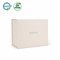Boîte cadeau rigide en carton pliable personnalisée en gros avec logo en feuille d'argent et fermeture magnétique pour accessoires vestimentaires