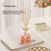 Diffuseur d'arômes d'intérieur de luxe écologique pour la maison, parfum longue durée 2 mois, diffuseur d'encens en rotin pour une air frais et parfumé