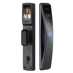 Tuya thông minh khóa cửa gỗ với cuộc gọi video từ xa 3D Nhận dạng khuôn mặt mật khẩu vân tay & lưu trữ đám mây <span class=keywords><strong>Wifi</strong></span> giám sát - Product Image 5
