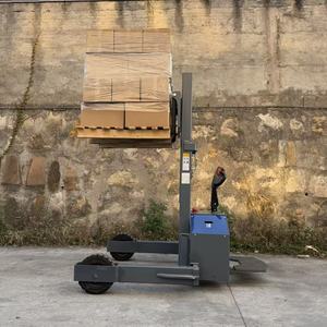 2m 1.5 Ton Rough <strong>Terrain</strong> Electric Stacker Fully Automatic Hydraulic Pallet Jack <strong>Forklift</strong> for Mountain Lifting and Loading - Product Image 3