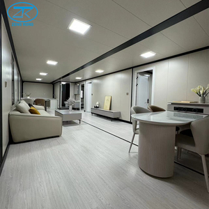Mini-<span class=keywords><strong>maison</strong></span> <span class=keywords><strong>de</strong></span> luxe avec 3 chambres, cuisine et <span class=keywords><strong>salle</strong></span> <span class=keywords><strong>de</strong></span> <span class=keywords><strong>bain</strong></span>, 40 pieds, pour villa, hôtel mobile, <span class=keywords><strong>maison</strong></span> conteneur extensible - Product Image 2