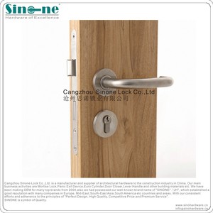 Perno interattivo Anti Snap tipo Euro serratura a mortasa cilindro serratura ad alta sicurezza chiave a cilindro & T-turn - Product Image 5