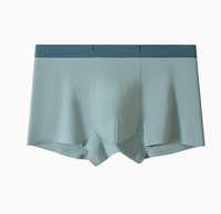 Boxers mi-hauts pour hommes adultes, doux, respirants, antibactériens, séchage rapide, écologiques, en tissu tricoté Spandex/Polyester
